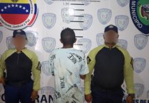 Polimiranda lo aprehendió por resistencia a la autoridad