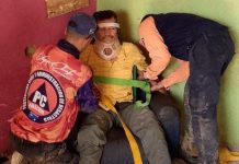 Sexagenario se cayó del techo de su casa en Domingo Hurtado