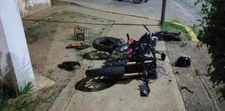 Tres lesionados por deslizamiento de moto en diferentes municipios