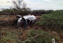 Vuelco en la Coro- Punto Fijo dejó dos lesionados