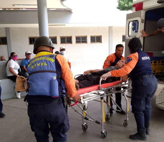 Arrollado septuagenario en Pantano Centro de Coro