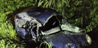 Choque y posterior vuelco dejó un lesionado en Chichiriviche