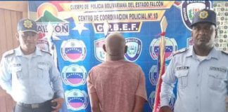 Polifalcón aprehendió a hombre por el delito contra la propiedad privada