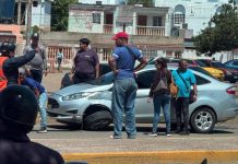 Director regional de Protección Civil sufrió accidente de tránsito