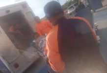 Dos lesionados por deslizamiento de moto en La Encrucijada