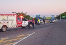 Dos PNB lesionados durante choque en Punto Fijo este domingo #13OCT