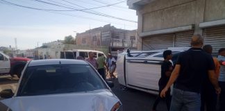 Dos mujeres lesionadas durante choque de vehículos en Punto Fijo