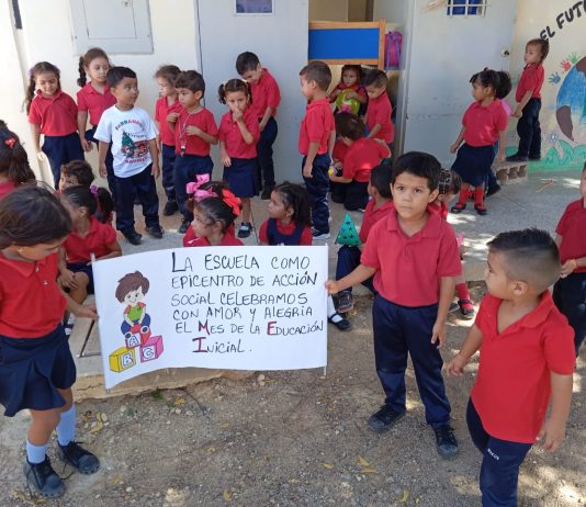 Calidad educativa Los Taques comenzó la celebración del Mes de la Educación Inicial