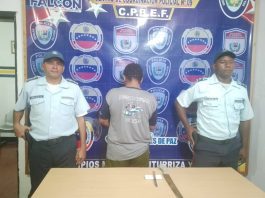 Hombre amenazaba con un machete a su pareja en Chichiriviche