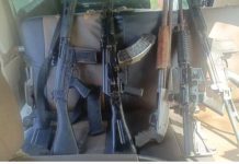 Incautan armas de guerra en Sabana Alta del municipio Píritu