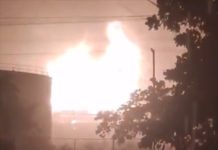 Se incendia tanque en el patio de Pdvsa La Salina-Cabimas