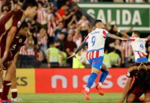 La Vinotinto cayó ante Paraguay