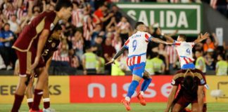 La Vinotinto cayó ante Paraguay