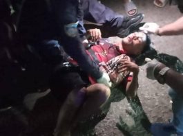 Lesionado barbero durante accidente en Tucacas