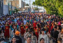 Multitudes en Punto Fijo marcharon para Jesús el #12OCT