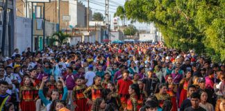 Multitudes en Punto Fijo marcharon para Jesús el #12OCT