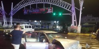 Seis personas lesionadas dejó una colisión de vehículos en Los Tres Platos