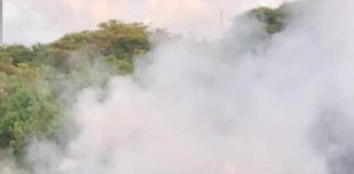 Denuncian contaminación en Montelibano de Buena Vista