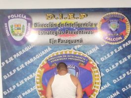 Dejó de presentarse en el Tribunal y lo apresaron en Punto Fijo