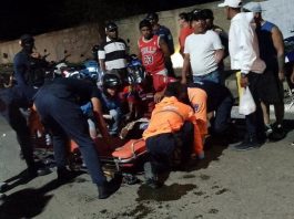 Deslizamiento de moto dejó un niño politraumatizado en El Hatillo