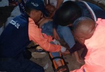 En Fotos| Profesora rodó de la moto en Coro