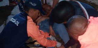 En Fotos| Profesora rodó de la moto en Coro