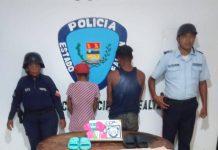 Detienen a pareja por hurtar en tienda de ropa y enseres en La Vela de Coro