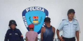 Detienen a pareja por hurtar en tienda de ropa y enseres en La Vela de Coro
