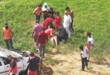 Dos lesionados dejó vuelco en la Bajada de Amuay