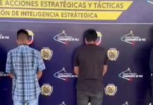 Caen dos extorsionadores