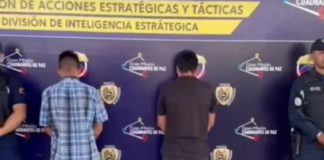 Caen dos extorsionadores