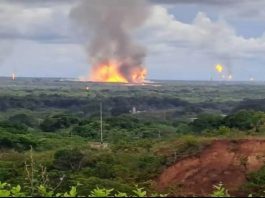 PDVSA confirma incendio en Gasoducto de Monagas dejando un saldo de cinco heridos