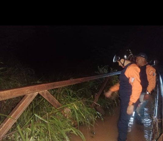 Lluvias aumentaron los niveles de los ríos Buchivacoa, San Mejía y quebrada El Buey