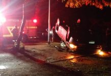 Vuelco en Tacuato deja dos lesionados la madrugada del viernes #01NOV