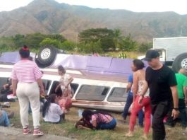 Accidente en la ARC deja 5 muertos y 20 heridos