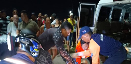 «Borrachos» sufrieron lesiones en deslizamiento de moto en Coro