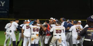 Caribes le arruinó la fiesta a Magallanes