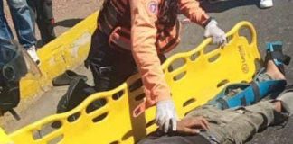 Recogedores de chatarras lesionados en colisión con vehículo