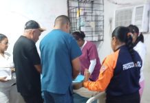 Choque de vehículos dejó dos lesionados en Mene Mauroa