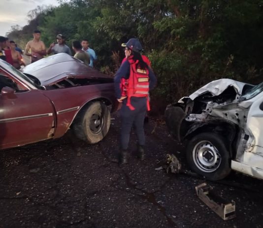 Choque de vehículos dejó un lesionado en la Falcón -Zulia
