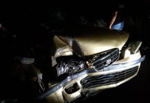 Choque entre gandola y vehículo en la Variante Sur dejó dos lesionados