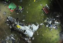 Diez muertos tras caer aeronave en Brasil
