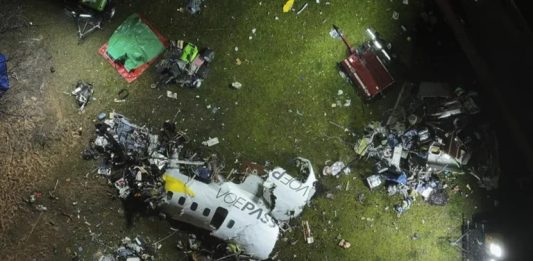 Diez muertos tras caer aeronave en Brasil