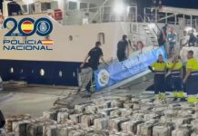 Detenidos 10 venezolanos con 3.300 kilos de cocaína