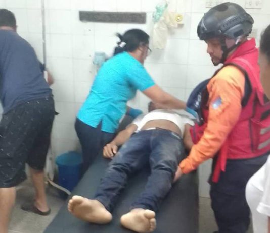 Dos lesionados por deslizamiento de moto en Guajiro del municipio Buchivacoa