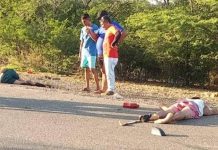 Dos muertos y tres lesionados durante vuelco en la Falcón -Zulia