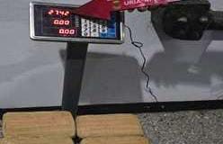 Ellos cayeron con 200 panelas de droga en Morrocoy