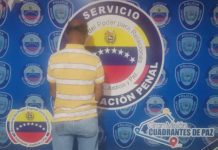 Sipef detuvo a vigilante por golpear a su cuñada en Coro