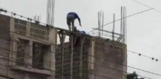 Albañil sufrió una descarga eléctrica en la urbanización Los Cactus