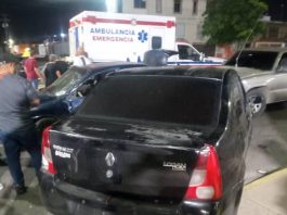 Colisión dejó tres lesionados en la Jacinto Lara
